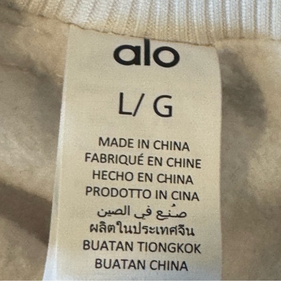 Womens Alo High-Waist Elevation Mini Skirt Ivory Large L White - Picture 13 of 16